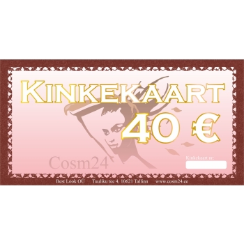 Kinkekaart 40 EUR