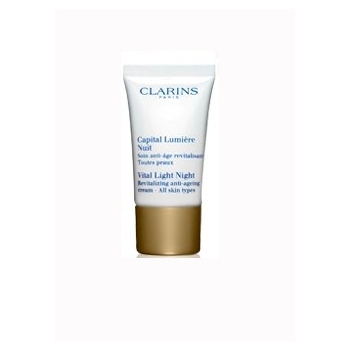 Clarins Vital Light Night Cream 15ml (valgendav vananemisevastane öökreem)