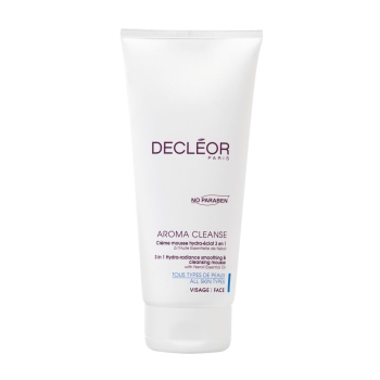 Decleor Aroma Cleanse 3 in 1 Hydra-Radiance Smoothing & Cleansing Mousse 200ml (niisutav ja sära andev puhastusvaht)