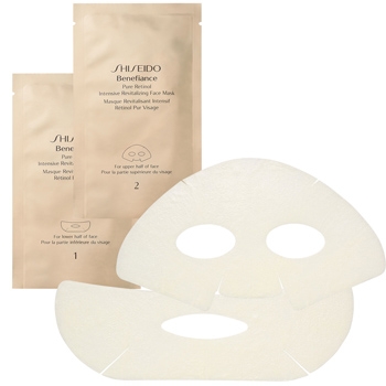 Shiseido Benefiance Pure Retinol Intensive Revitalising Face Mask mask (noorendav näomask, 4 maski)