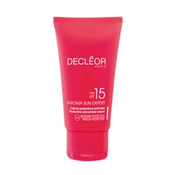 Decleor Aroma Sun Expert Protective Anti-Wrinkle Cream SPF15 50ml (päikesekaitsekreem näole SPF15 faktoriga)