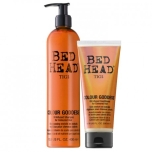 Tigi Bed Head Colour Goddess Oil Infused kmpl 400ml+200ml ( šampoon ja palsam, värvitud juustele)